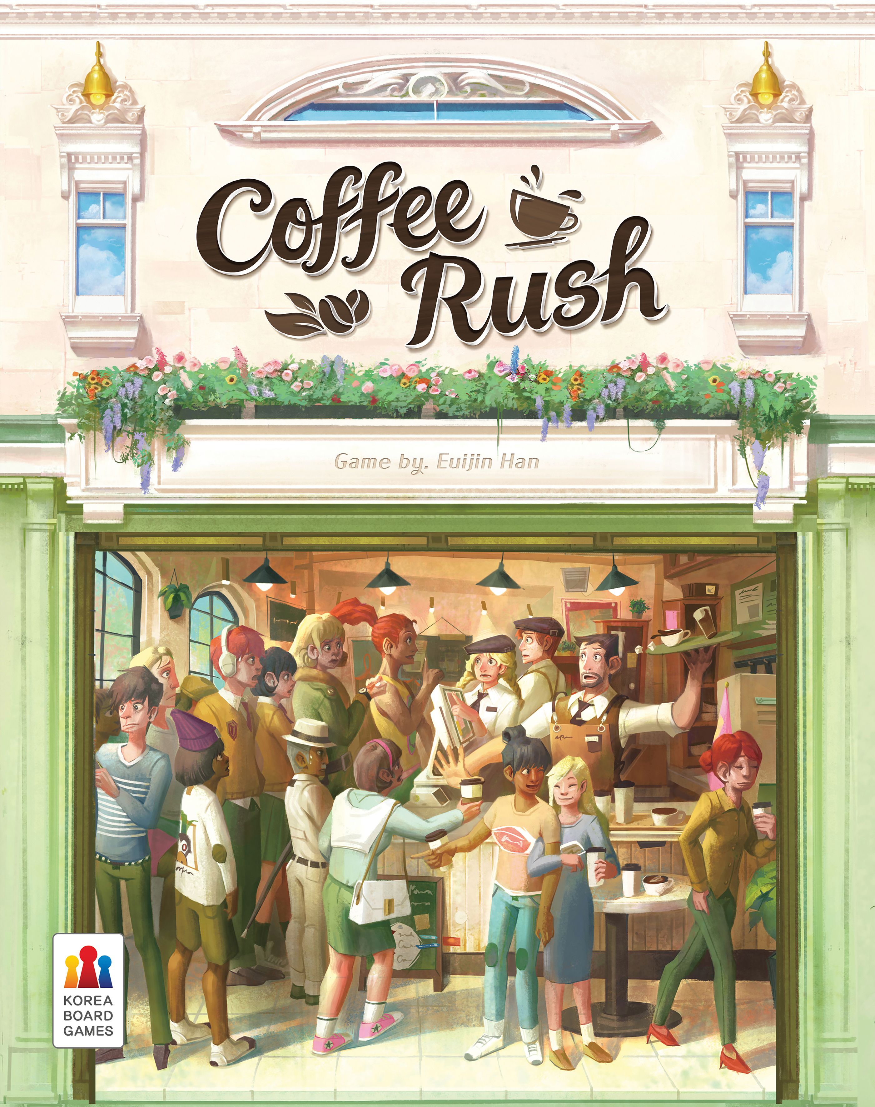 Caixa do jogo Coffee Rush